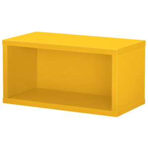 [en.casa]® Variabilní designový systém - skříňky / poličky - 30x15x15 cm - hořčicově žluté