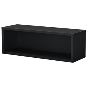 [en.casa]® Variabilní designový systém - skříňky / poličky - 45x15x15 cm - černé