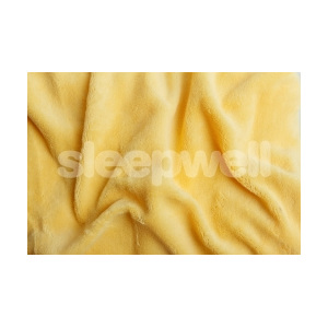 Prostěradlo z mikrovlákna Sleepwell - žlutá Rozměr: 90 x 200 cm