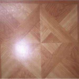 PVC samolepící podlahová dlažba, čtverce FASTILE světlé parkety vzor