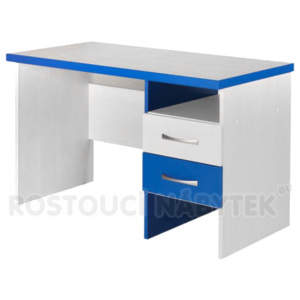 Dětský psací stůl Bradop NICK C010 bílá-modrá