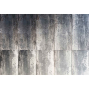 Fototapeta, Tapeta Metal Wall, (368 x 254 cm)