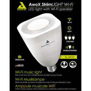 AwoX STRIIM LIGHT LED WHITE WIFI E27