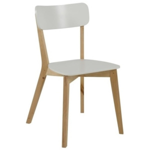 Jídelní židle Corby, bílá SCHDN0000064180 SCANDI