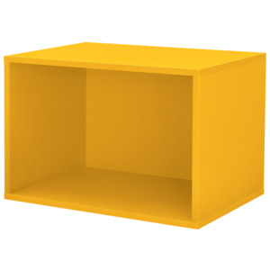 [en.casa]® Variabilní designový systém - skříňky / poličky - 45x30x30 cm - hořčicově žluté