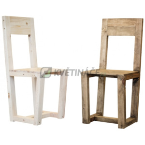 Židle z palet Euro Wood 40x40x95cm - Nenatřené