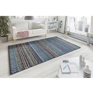 Mint Rugs - Hanse Home koberce Kusový koberec Madison 102778 Bunt Schwarz - 80x150 cm
