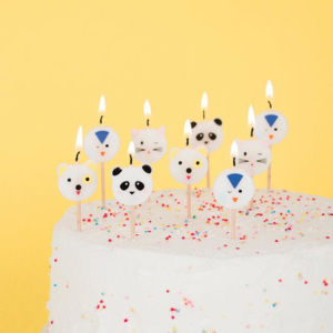 Svíčky na dort Mini Animals