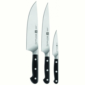 Zwilling Pro set nožů 38430-007, 3 ks (kuchařský, plátkovací, špikovací)