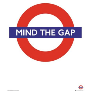 Plakát, Obraz - Transport For London - Mind The Gap, (61 x 91,5 cm)