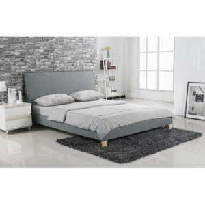 Čalouněná postel AMY šedá 160x200cm