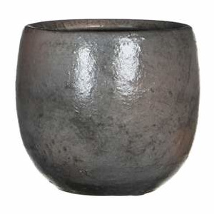Obal kulatý INGMAR taupe keramika 12cm