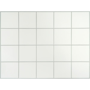 3D - PVC obkladové panely bílá kachlička - Výprodej