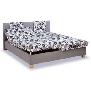 Čalouněná postel s úložným prostorem Klaudie , GB-AS