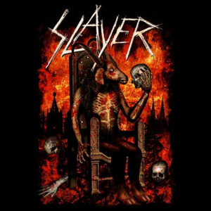 Textilní plakát Slayer – Devil On Throne