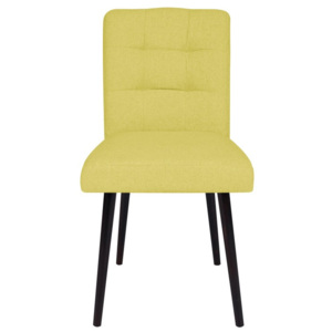 Žlutá židle Micadoni Home Amoroso