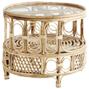 Kulatý odkládací stolek Bamboo