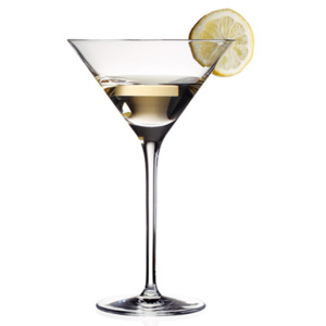 Sklo - Sklenička - martini, coctail, 6 kusů