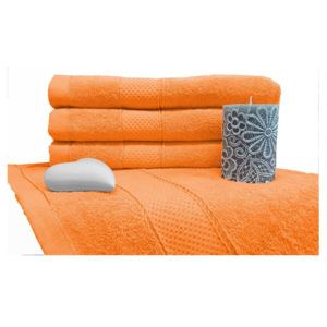 M&K Froté ručník oranžový - 50x100cm