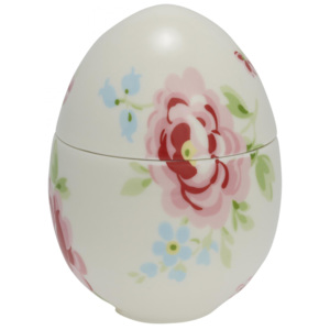 Dózička ve tvaru vejce Meryl white