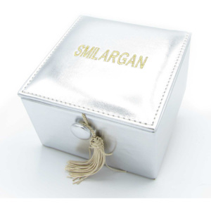 Smilargan Krabička - šperkovnice Smilargan - stříbrná