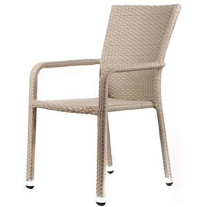 Umělý ratan - Židle Modus bílá nebo maron