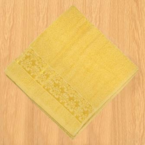 Froté ručník 50x100cm žlutý 400g/m2