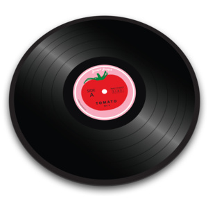 Skleněná podložka JOSEPH JOSEPH Worktop Saver 30cm Tomato Vinyl