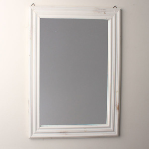 Casa de Engel Zrcadlo | dřevo | 56x76x3 cm | 3 barvy Barva: bílá