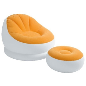 Intex Loungen Cafe Chaise Chair - oranžové