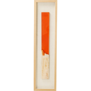 Dekorativní rámeček Match 120x30 cm - oranžový