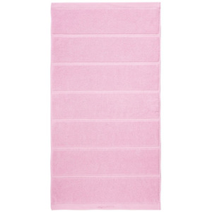 Růžový ručník Aquanova Adagio, 55 x 100 cm
