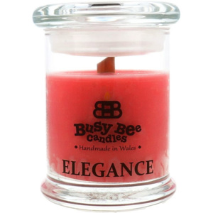 Busy Bee Candles Elegance praskající svíčka Sun Kissed Raspberry