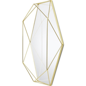 Umbra Nástěnné zrcadlo Prisma, zlaté