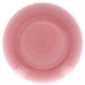 VINTAGE talíř mělký pr. 24 cm, růžový