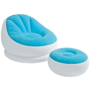 Intex Loungen Cafe Chaise Chair - modré
