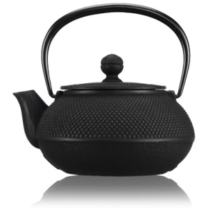 Kusmi Tea Litinová čajová konvice Arare 0,55 l, černá