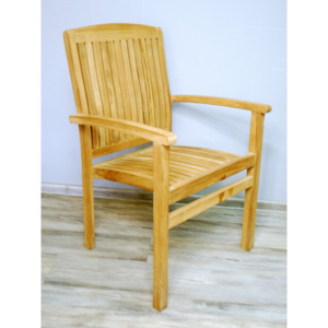 Zahradní židle 15113A 86x60x60 cm teak