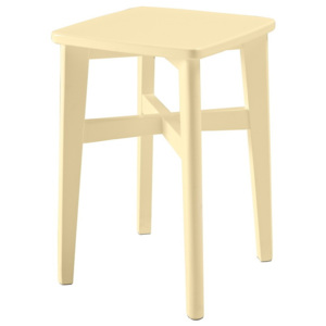 Žlutá dřevěná stolička RGE Sigrid Pall