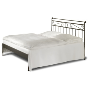 Iron Art ROMANTIC kanape - kovaná postel Barva kovu: příplatková - vyberte dle popisu níže, pro rozměr matrace: 90 x 200 cm