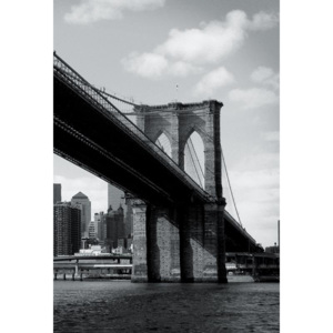 Fototapeta: Brooklyn Bridge Cityscape (1) - 158x232 cm