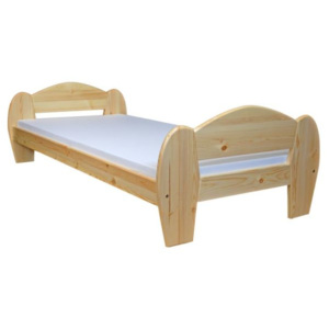 Kik trade Dřevěná masivní postel LUISA 140x200 cm borovice masiv