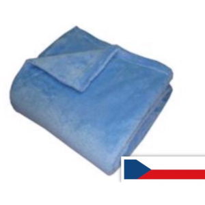 Super soft deka modrá 150x100 cm