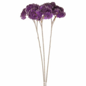 Rozchodník umělý fialový květ 46cm