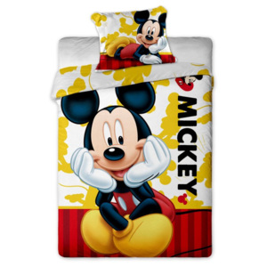 Jerry Fabrics povlečení bavlna Mickey 2015 140x200 70x90 Bavlna