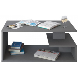 Konferenční stolek, šedá grafit, MARSIE M11