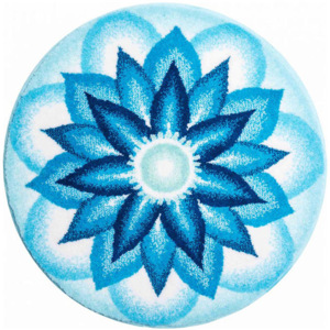 GRUND Mandala předložka NEBESKÝ MÍR modrá kruh 80 cm