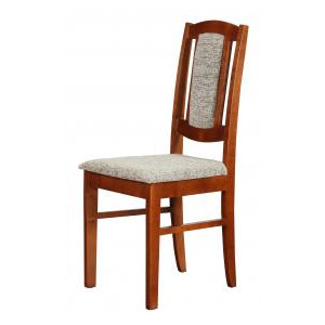 ALB, K5 čalouněná jídelní židle, dekor kaštan