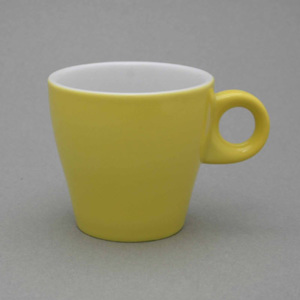Porcelán - Šálek žlutý