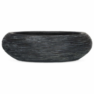 Mísa kulatá nízká CAPI NATURE fiberclay venkovní